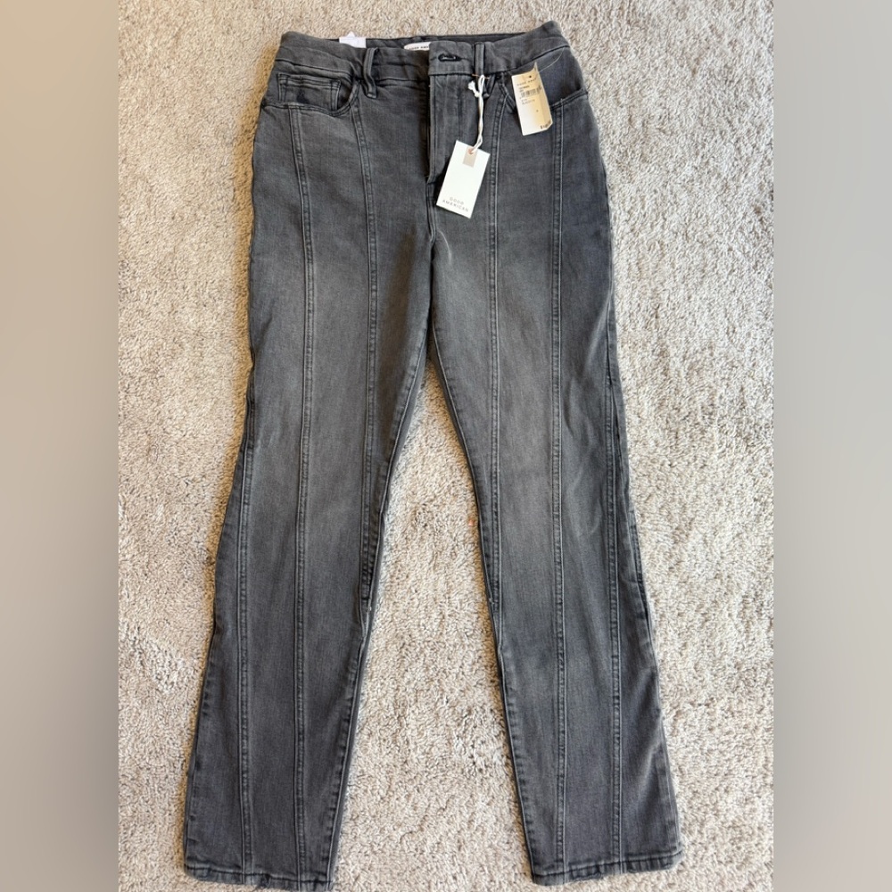 Denim Grey Good American Jeans